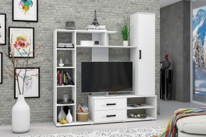 Гостиная Торонто (Белый текстурный) в Красноуральске - krasnouralsk.ok-mebel.com | фото 3