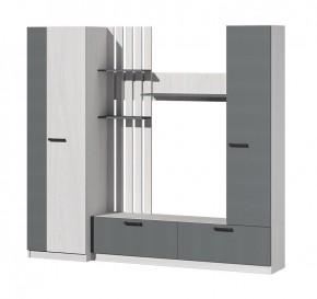 Гостиная Юджи (Анкор светлый/Графит) в Красноуральске - krasnouralsk.ok-mebel.com | фото 2