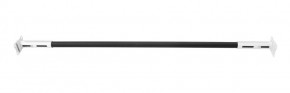 Турник раздвижной 1250-1500 цв. белый-черный FLEXTER PROFI в Красноуральске - krasnouralsk.ok-mebel.com | фото