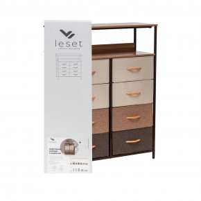 Комод Leset Локи 8 ящ. с полкой в Красноуральске - krasnouralsk.ok-mebel.com | фото 10