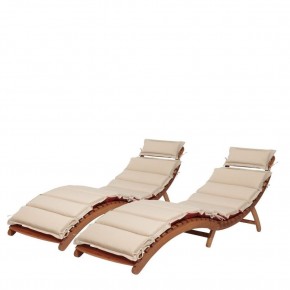 Комплект шезлонги и столик AFM-803A-T133 Beige (2+1) в Красноуральске - krasnouralsk.ok-mebel.com | фото 2