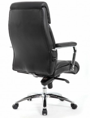 Кресло BRABIX PREMIUM "Phaeton EX-502" (кожа с компаньоном, хром, черное) 530882 в Красноуральске - krasnouralsk.ok-mebel.com | фото 4