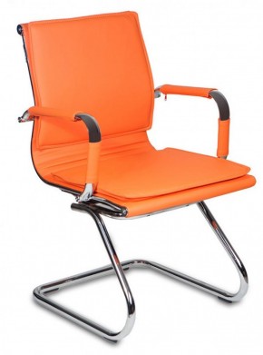 Кресло для посетителя Бюрократ CH-993-Low-V/orange оранжевый в Красноуральске - krasnouralsk.ok-mebel.com | фото 1