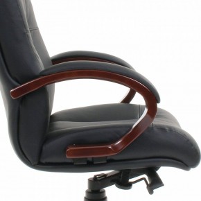 Кресло для руководителя Chairman 421 черный/орех темный, черный в Красноуральске - krasnouralsk.ok-mebel.com | фото 5