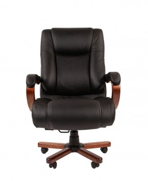 Кресло для руководителя CHAIRMAN  503 (Кожа) Черное в Красноуральске - krasnouralsk.ok-mebel.com | фото