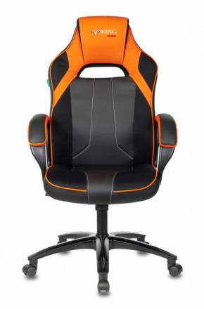 Кресло игровое Бюрократ VIKING 2 AERO ORANGE черный/оранжевый в Красноуральске - krasnouralsk.ok-mebel.com | фото 2