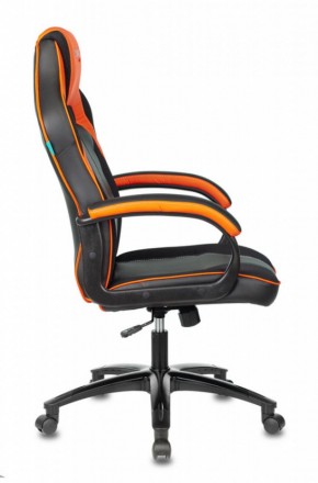 Кресло игровое Бюрократ VIKING 2 AERO ORANGE черный/оранжевый в Красноуральске - krasnouralsk.ok-mebel.com | фото 3