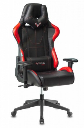 Кресло игровое Бюрократ VIKING 5 AERO RED черный/красный в Красноуральске - krasnouralsk.ok-mebel.com | фото