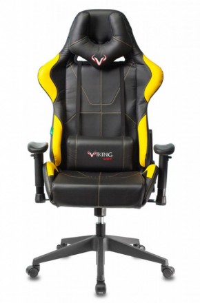 Кресло игровое Бюрократ VIKING 5 AERO YELLOW черный/желтый в Красноуральске - krasnouralsk.ok-mebel.com | фото 3