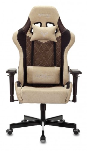 Кресло игровое Бюрократ VIKING 7 KNIGHT BR FABRIC коричневый/бежевый в Красноуральске - krasnouralsk.ok-mebel.com | фото 3