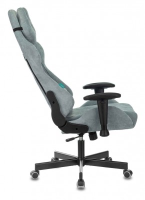 Кресло игровое Бюрократ VIKING KNIGHT LT28 FABRIC серо-голубой в Красноуральске - krasnouralsk.ok-mebel.com | фото 2