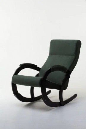 Кресло-качалка КОРСИКА 34-Т-AG (зеленый) в Красноуральске - krasnouralsk.ok-mebel.com | фото