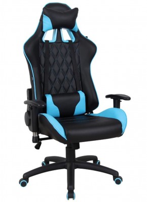 Кресло компьютерное BRABIX "GT Master GM-110" (черное/голубое) 531928 в Красноуральске - krasnouralsk.ok-mebel.com | фото
