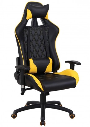 Кресло компьютерное BRABIX "GT Master GM-110" (черное/желтое) 531927 в Красноуральске - krasnouralsk.ok-mebel.com | фото
