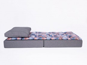 Кресло-кровать бескаркасное Харви (коричневый-геометрия браун) в Красноуральске - krasnouralsk.ok-mebel.com | фото 3
