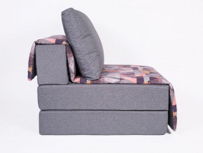 Кресло-кровать бескаркасное Харви (серый-сноу манго) в Красноуральске - krasnouralsk.ok-mebel.com | фото 3