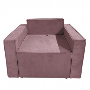 Кресло-кровать Принц КК1-ВР (велюр розовый) в Красноуральске - krasnouralsk.ok-mebel.com | фото