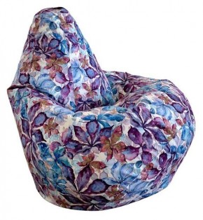 Кресло-мешок Цветы L в Красноуральске - krasnouralsk.ok-mebel.com | фото 1