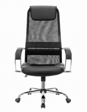 Кресло офисное BRABIX PREMIUM "Stalker EX-608 CH" (хром, ткань-сетка/кожзам, черное) 532091 в Красноуральске - krasnouralsk.ok-mebel.com | фото 3