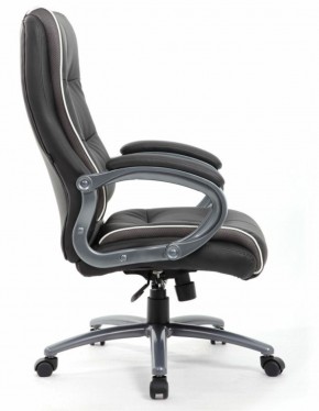 Кресло офисное BRABIX PREMIUM "Strong HD-009" (экокожа черная, ткань серая) 531945 в Красноуральске - krasnouralsk.ok-mebel.com | фото 3
