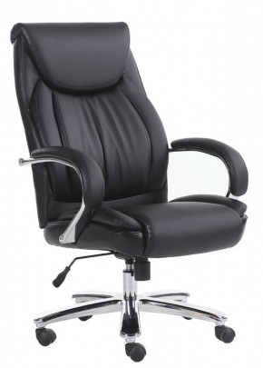 Кресло офисное BRABIX "Advance EX-575" (хром/экокожа/черное) 531825 в Красноуральске - krasnouralsk.ok-mebel.com | фото 1