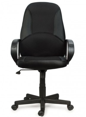 Кресло офисное BRABIX "City EX-512" (кожзам черный, ткань черная) 531407 в Красноуральске - krasnouralsk.ok-mebel.com | фото 4