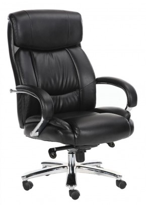 Кресло офисное BRABIX "Direct EX-580" (хром/рециклированная кожа/черное) 531824 в Красноуральске - krasnouralsk.ok-mebel.com | фото