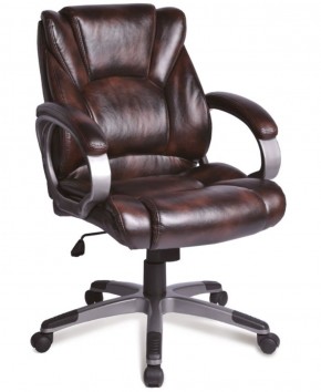 Кресло офисное BRABIX "Eldorado EX-504" (коричневое) 530875 в Красноуральске - krasnouralsk.ok-mebel.com | фото