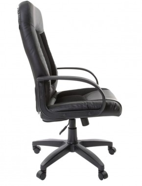 Кресло офисное BRABIX "Strike EX-525" (экокожа черная, ткань черная) 531381 в Красноуральске - krasnouralsk.ok-mebel.com | фото 3