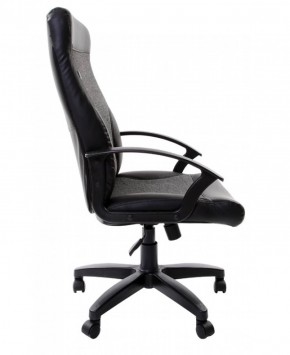 Кресло офисное BRABIX "Trust EX-535" (экокожа/черная/ткань серая) 531383 в Красноуральске - krasnouralsk.ok-mebel.com | фото 4