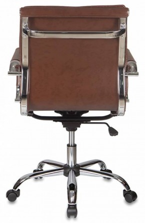Кресло руководителя Бюрократ CH-993-LOW/BROWN коричневый в Красноуральске - krasnouralsk.ok-mebel.com | фото 4