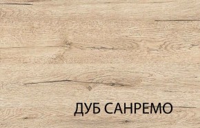 Кровать 140, OSKAR , цвет дуб Санремо в Красноуральске - krasnouralsk.ok-mebel.com | фото 4