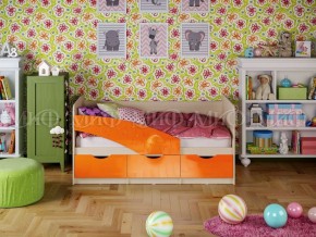 Кровать Бабочки (Оранжевый металлик) 1800 в Красноуральске - krasnouralsk.ok-mebel.com | фото