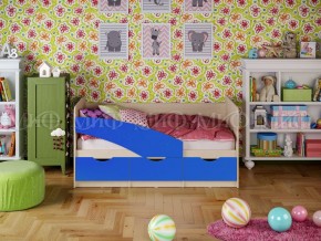 Кровать Бабочки (Синий матовый) 1800 в Красноуральске - krasnouralsk.ok-mebel.com | фото