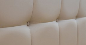 Кровать двойная Хлоя 160 + ортопед + ПМ + дно (арт. Пегасо капучино к/з (бежево-коричневый)) в Красноуральске - krasnouralsk.ok-mebel.com | фото 5