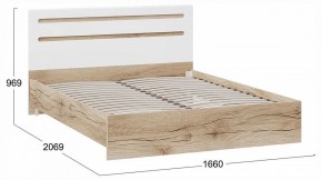 Кровать двуспальная Фьюжн ТД-260.01.03 в Красноуральске - krasnouralsk.ok-mebel.com | фото 3