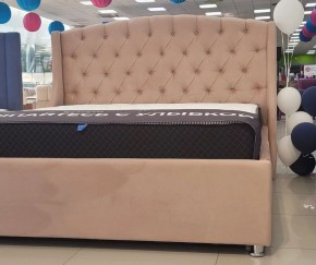 Кровать Франческа + Решетка+ПМ+Дно (1600) в Красноуральске - krasnouralsk.ok-mebel.com | фото 2