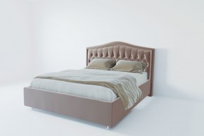 Кровать Калининград с ПМ 1600 (велюр серый) в Красноуральске - krasnouralsk.ok-mebel.com | фото 2