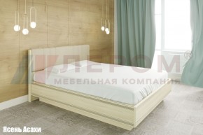 Кровать КР-1013 с мягким изголовьем в Красноуральске - krasnouralsk.ok-mebel.com | фото