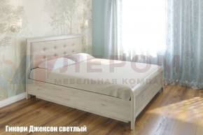 Кровать КР-1033 с мягким изголовьем в Красноуральске - krasnouralsk.ok-mebel.com | фото 1