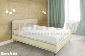 Кровать КР-2013 с мягким изголовьем в Красноуральске - krasnouralsk.ok-mebel.com | фото
