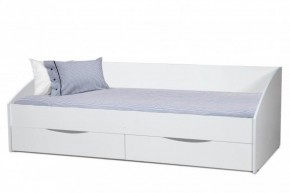 Кровать одинарная "Фея - 3" симметричная New (2000Х900) белая в Красноуральске - krasnouralsk.ok-mebel.com | фото