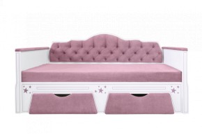 Кровать "Фея" с двумя ящиками (800*1800) *без наклеек в Красноуральске - krasnouralsk.ok-mebel.com | фото