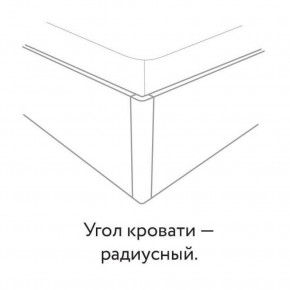 Кровать "Сандра" БЕЗ основания 1200х2000 в Красноуральске - krasnouralsk.ok-mebel.com | фото 3