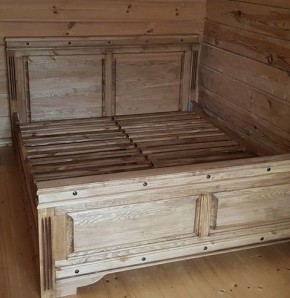 Кровать "Викинг 01" 1400 массив в Красноуральске - krasnouralsk.ok-mebel.com | фото 2