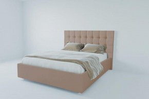Кровать Венеция без основания 1600 (велюр серый) в Красноуральске - krasnouralsk.ok-mebel.com | фото