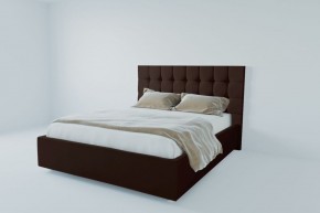 Кровать Венеция с ортопедическим основанием 800 (экокожа коричневая) в Красноуральске - krasnouralsk.ok-mebel.com | фото