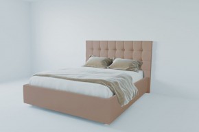 Кровать Венеция с ПМ 1200 (велюр серый) в Красноуральске - krasnouralsk.ok-mebel.com | фото 2