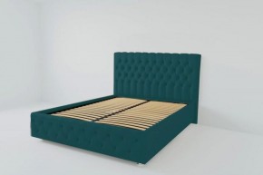Кровать Версаль с ортопедическим основанием 800 (велюр бирюзовый) в Красноуральске - krasnouralsk.ok-mebel.com | фото