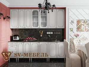 Кухонный гарнитур Классика 2600 (912) в Красноуральске - krasnouralsk.ok-mebel.com | фото 1